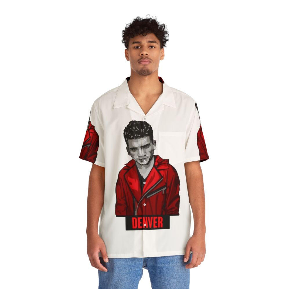 Money Heist Denver Hawaiian Shirt - People Front