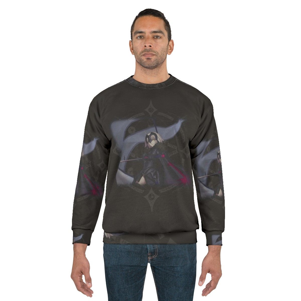 Jeanne d'Arc Alter Fate Grand Order FGO Anime Cosplay Sweatshirt - men