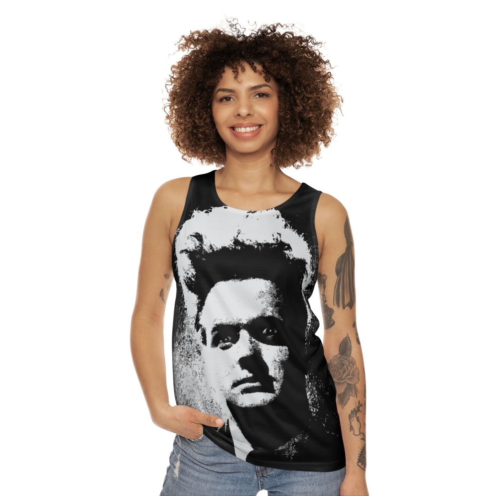 Eraserhead Henry Spencer Transparent Unisex Tank Top - women