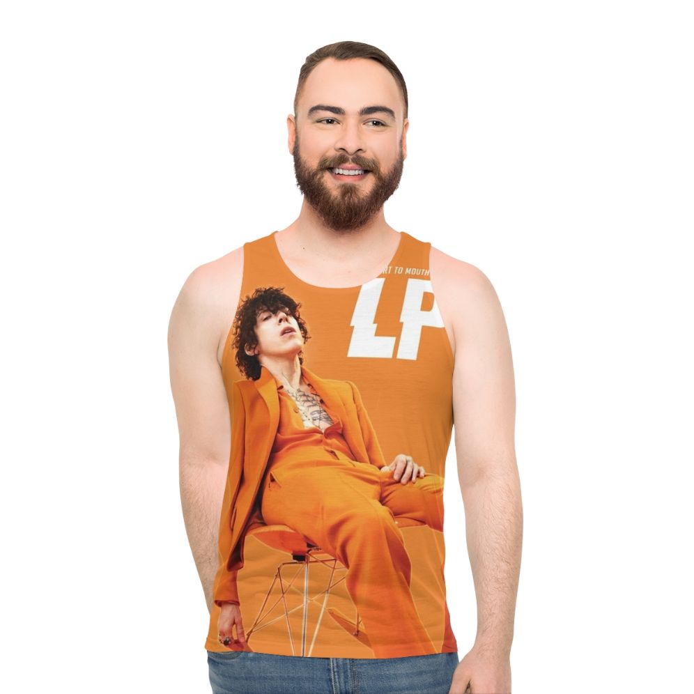 LP Heart to Mouth Tour Unisex Tank Top - men