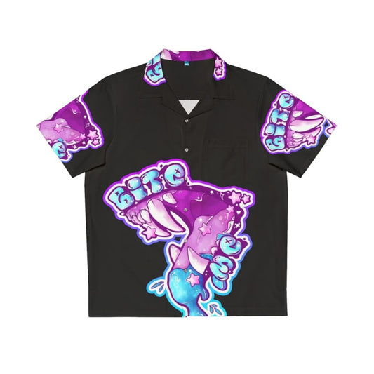 Bite Me Candy Gore Horror Hawaiian Shirt