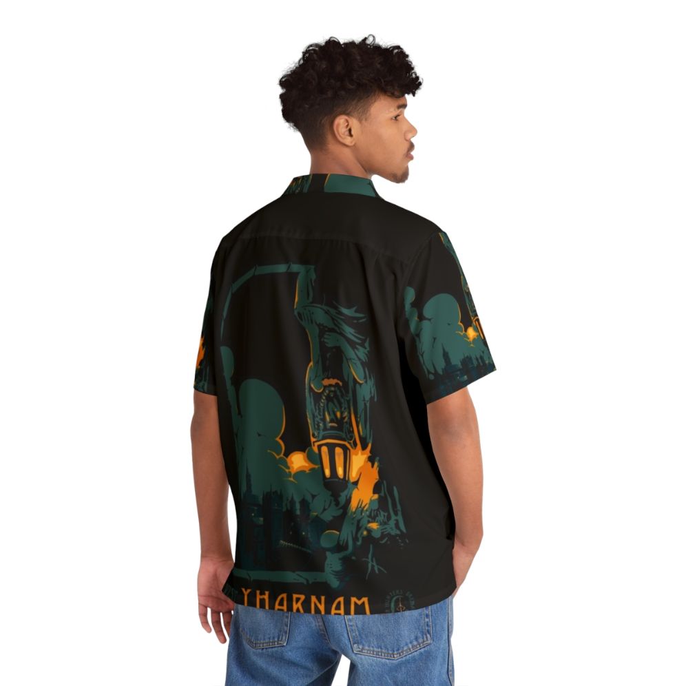 Bloodborne-inspired Yharnam Hawaiian Shirt - People Back