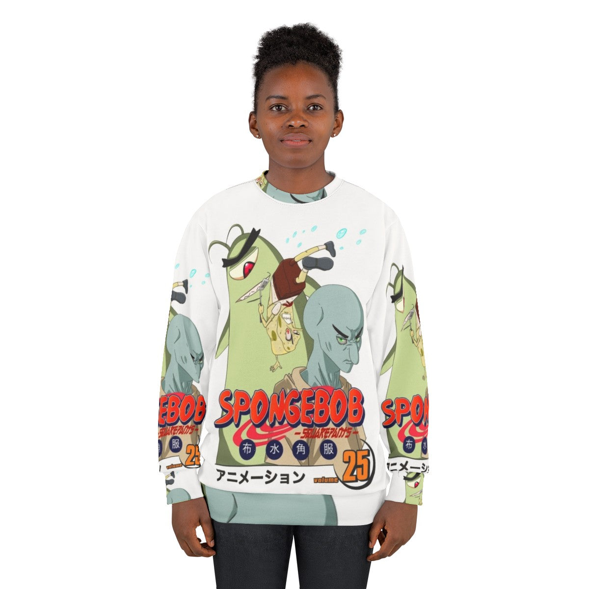 Spongebob Anime Sweatshirt - women