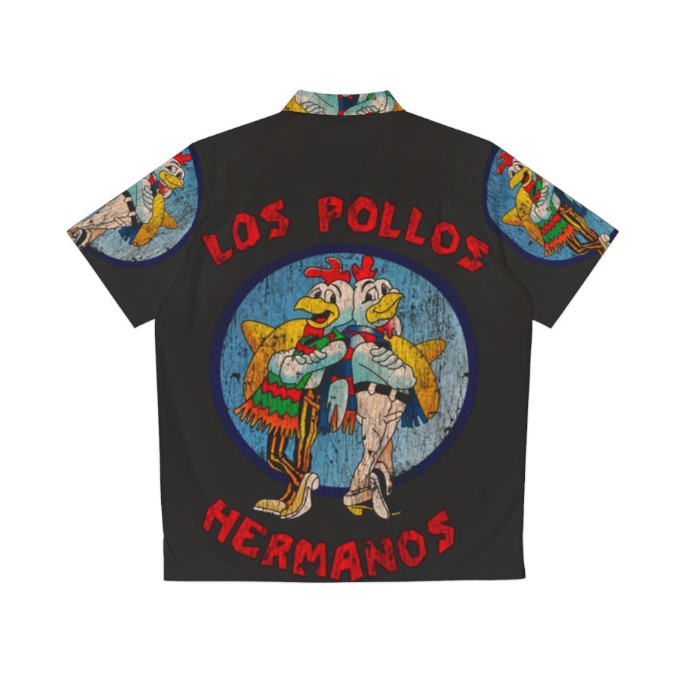 Breaking Bad Inspired Los Pollos Hermanos Hawaiian Shirt - Back