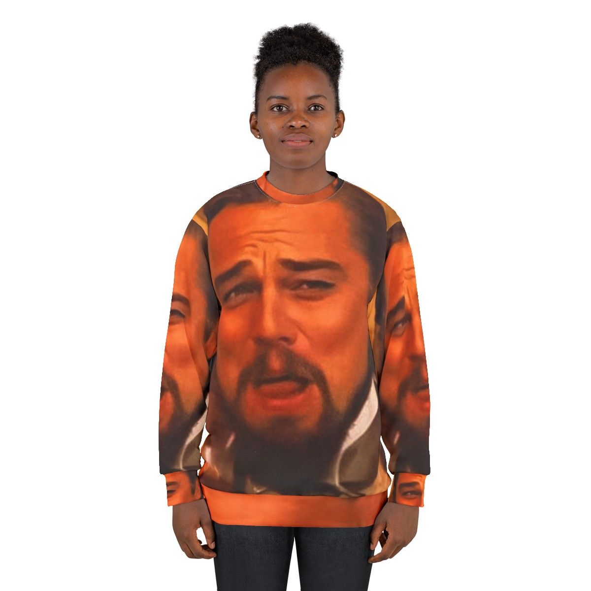 Leonardo DiCaprio Meme Sweatshirt - women