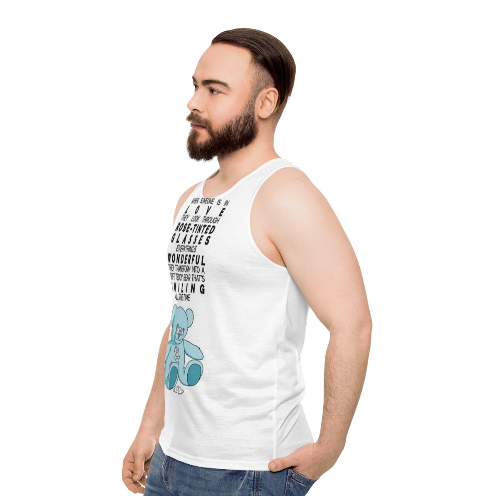 El Profesor quote money heist unisex tank top - men side