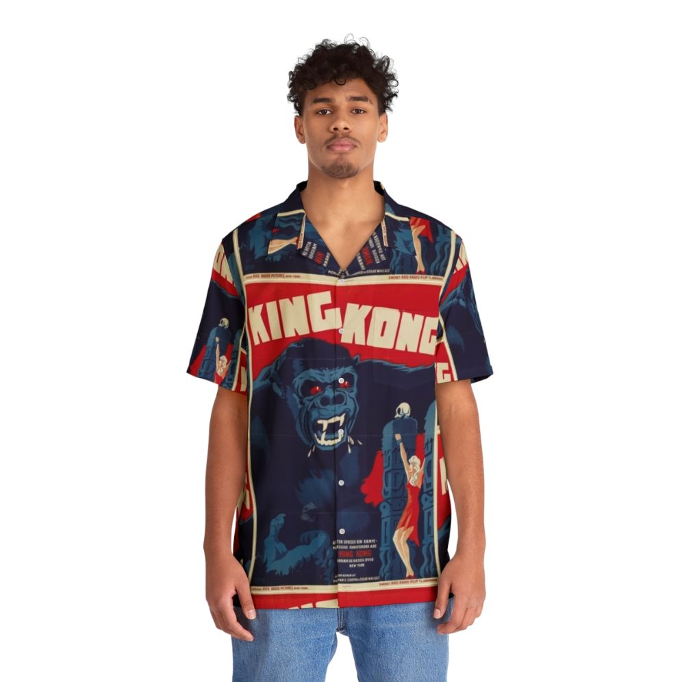 Vintage King Kong Hawaiian Shirt - People Front