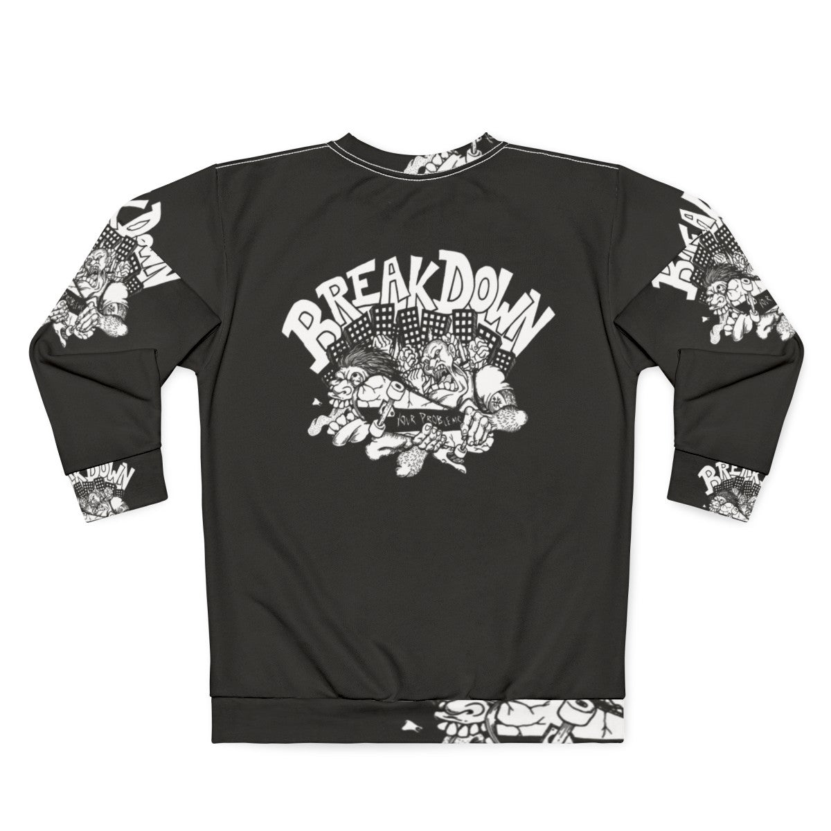 Breakdown HC Hardcore Sweatshirt - Back