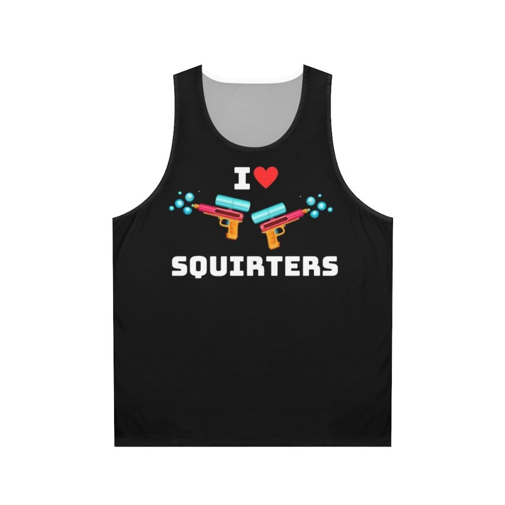 "I Love Squirters" Squirrel Lover Unisex Tank Top