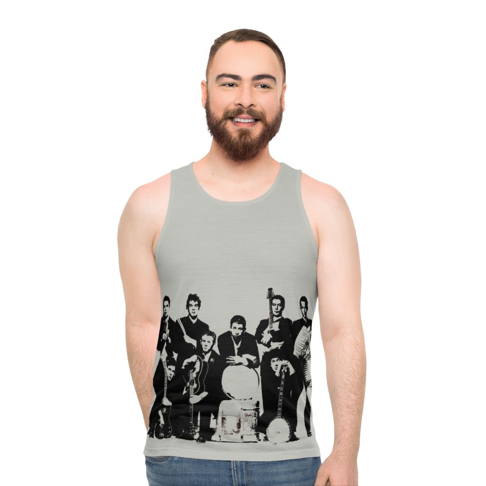 "The Pogues Irish Music Celtic Punk Unisex Tank Top" - men