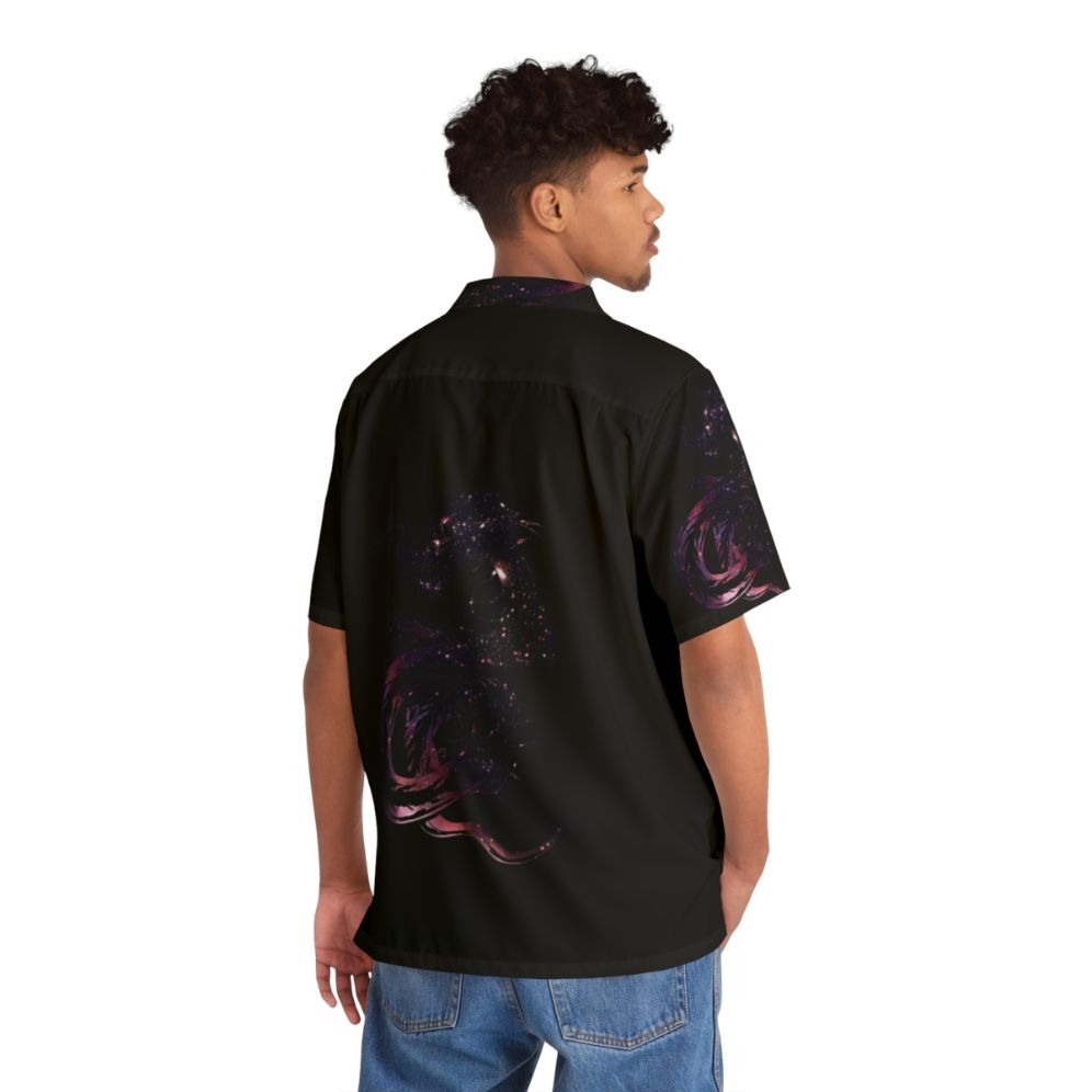 Legendary Cosmic Dragon Hawaiian Shirt - People Back