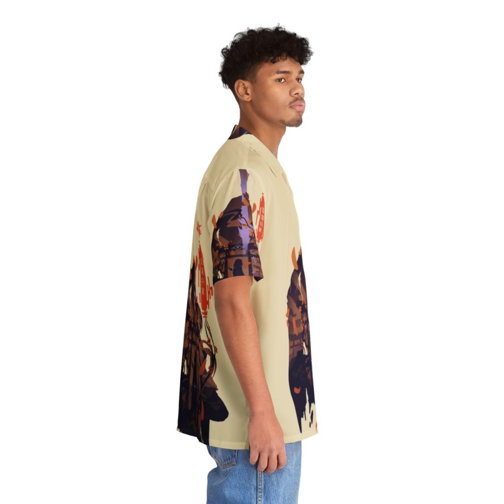 Genshin Impact Raiden Shogun Hawaiian Shirt - People Pight