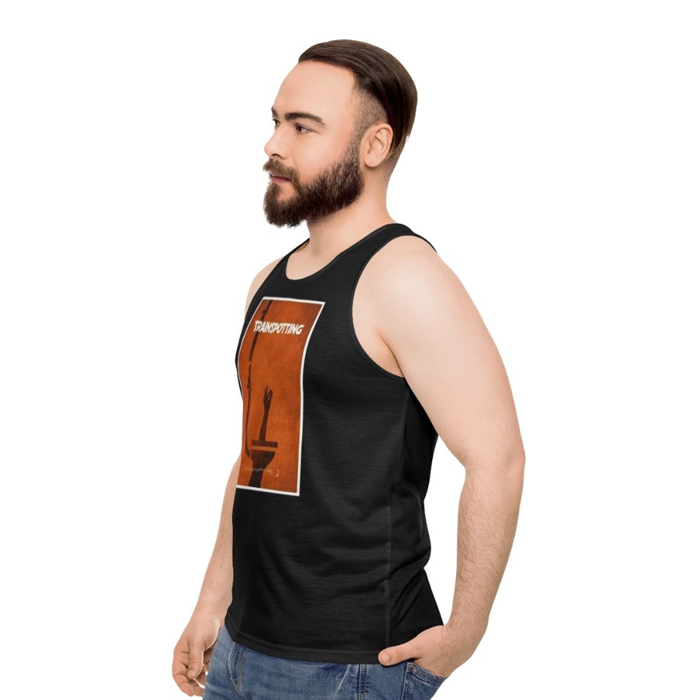 Trainspotting Unisex Tank Top - men side