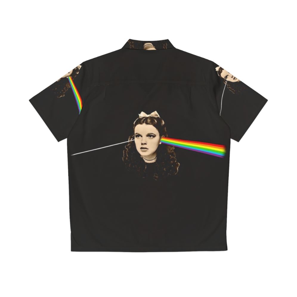 Dark Side of the Rainbow Hawaiian Shirt featuring Wizard of Oz and Pink Floyd imagery - Back