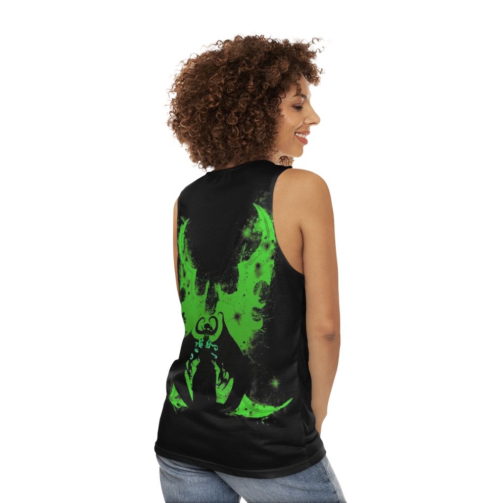 World of Warcraft Unisex Tank Top featuring Illidan Stormrage - women back