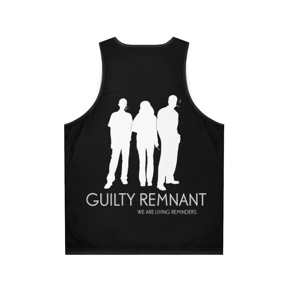 The Leftovers Guilty Remnant Unisex Tank Top - Back