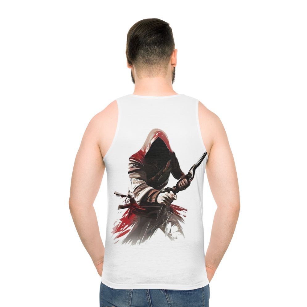 Assassin's Creed Unisex Gaming Tank Top - men back