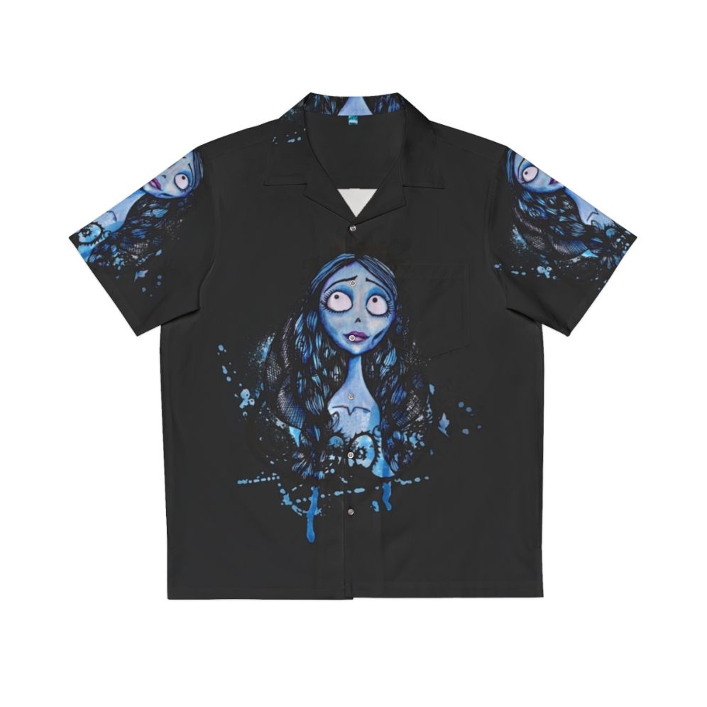 Watercolor Corpse Bride Hawaiian Shirt