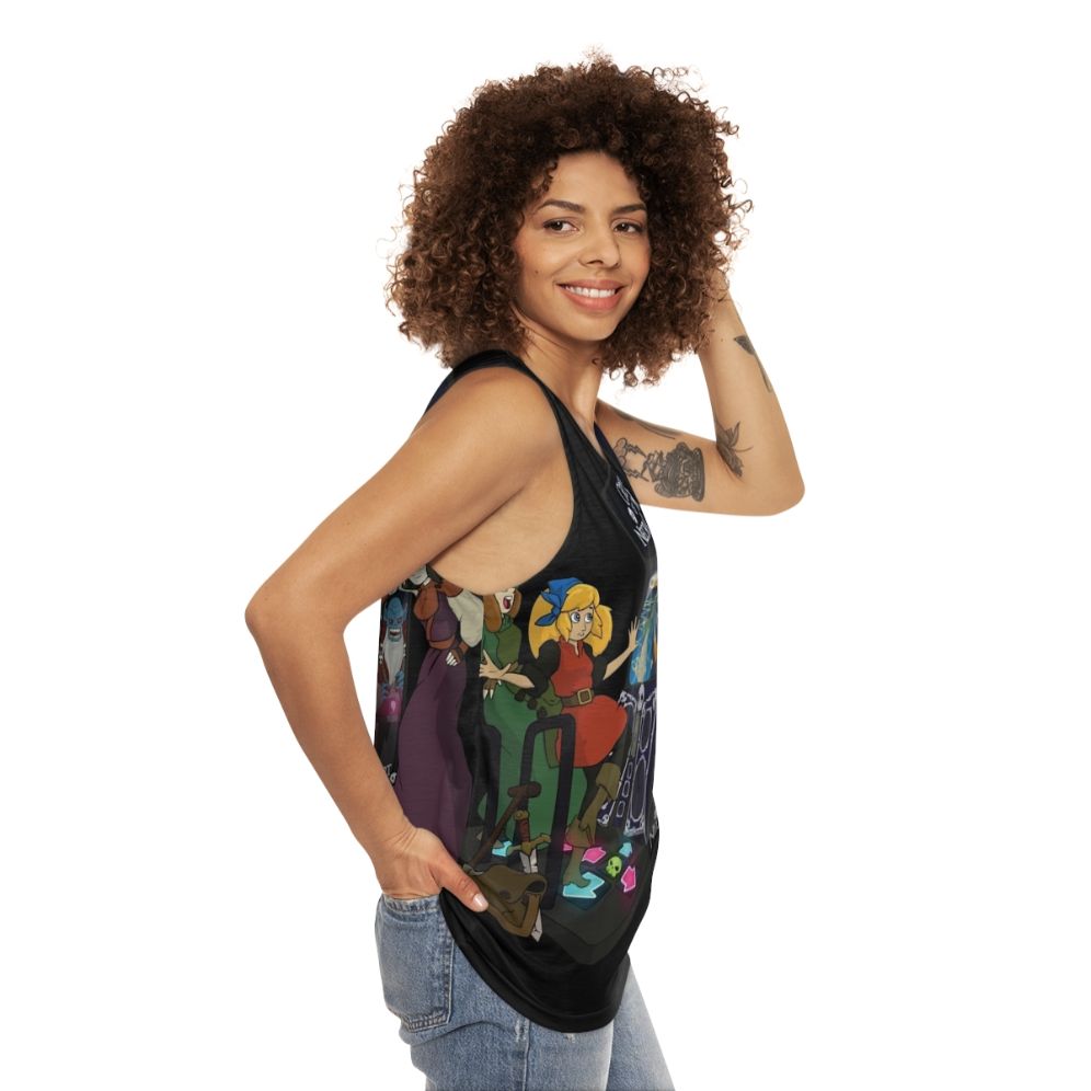 Arcade of the Necrodancer Unisex Tank Top - women side