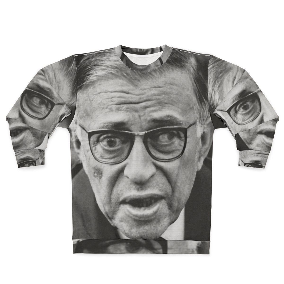 Jean Paul Sartre Existentialist Sweatshirt