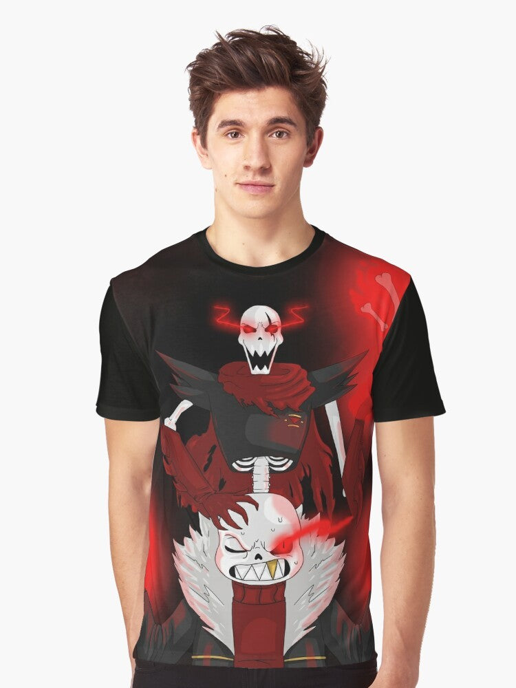 Underfell Brothers Undertale (AU) Graphic Design T-Shirt - Men