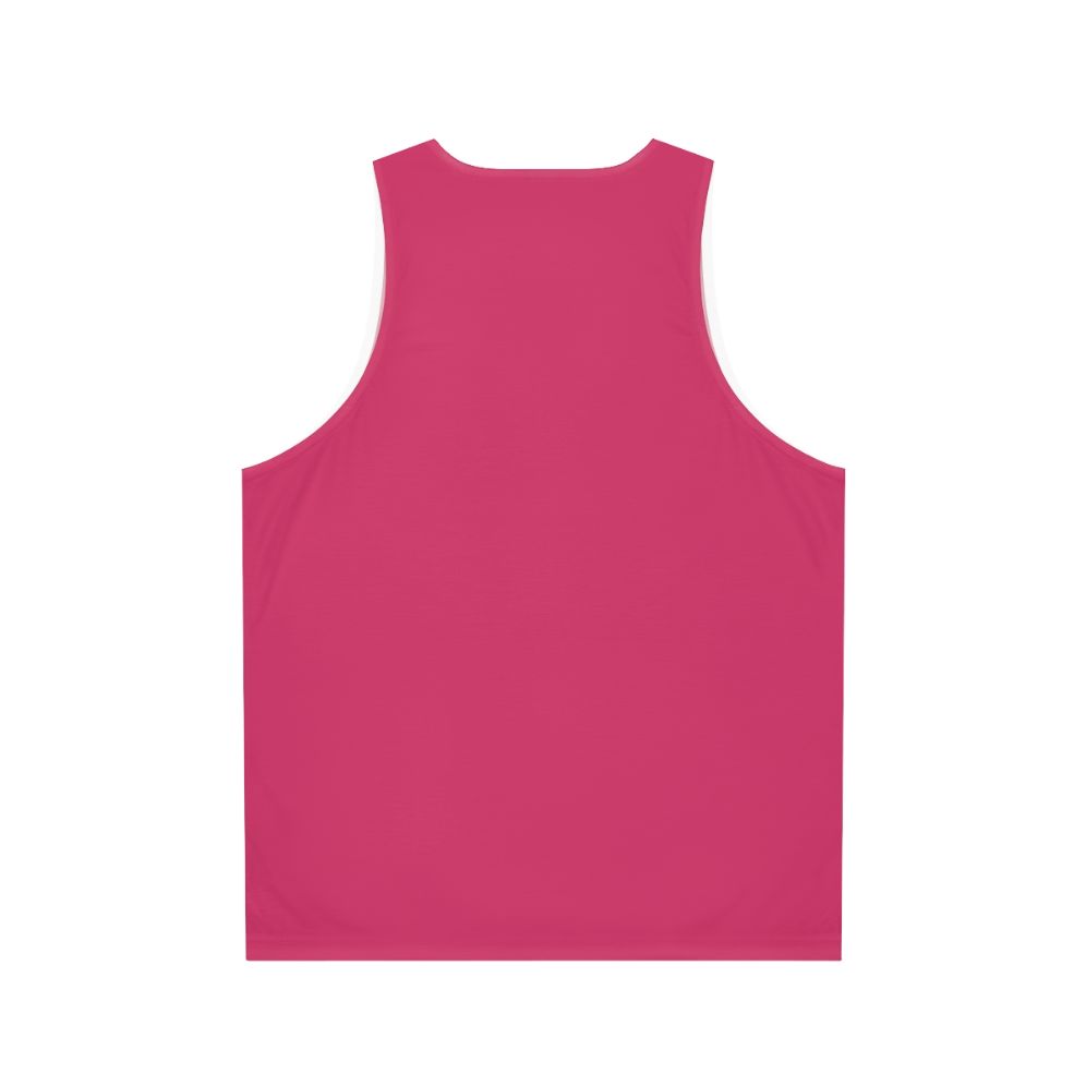 Raspberry Sorbet Unisex Tank Top - Back