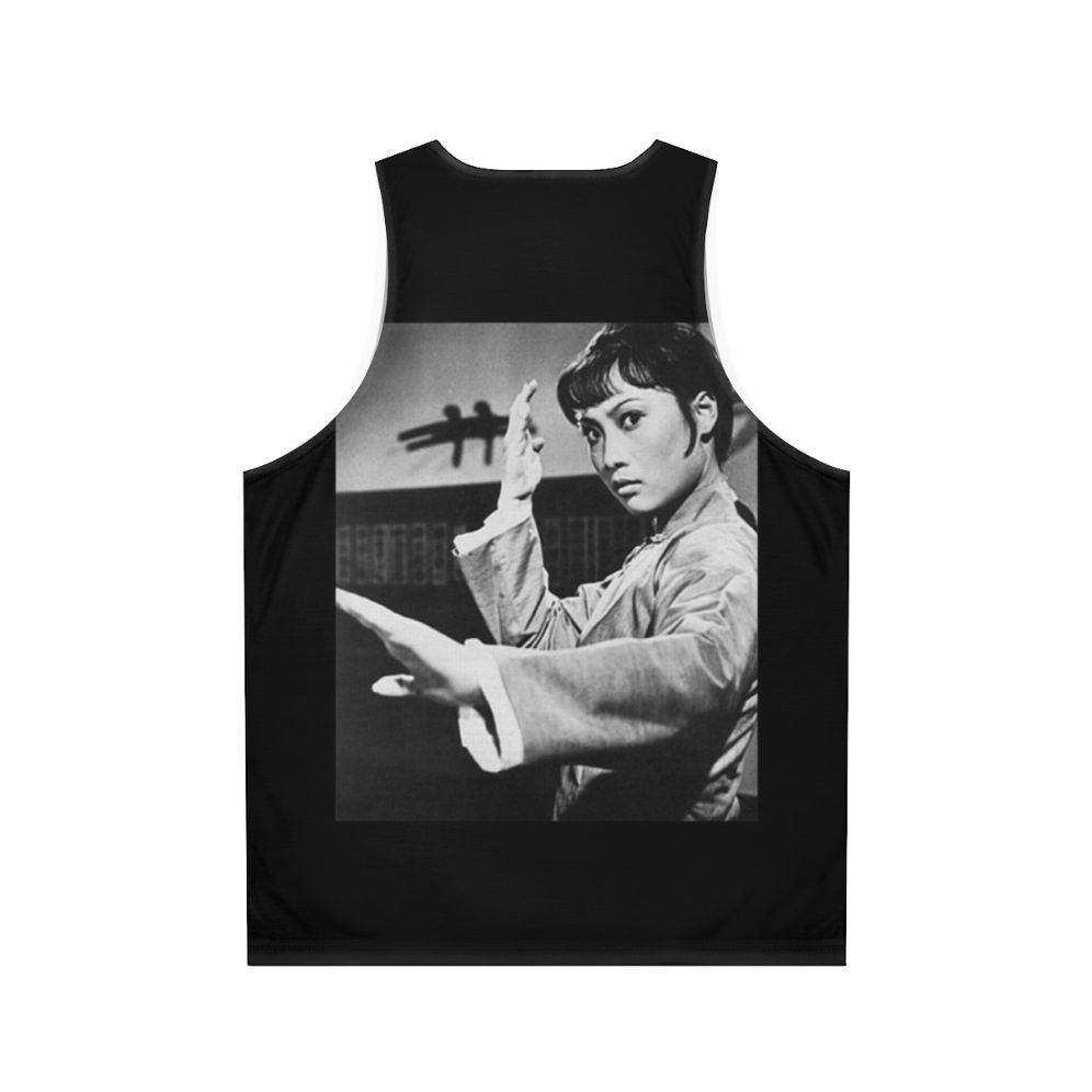 Angela Mao Unisex Kung Fu Movie Tank Top - Back