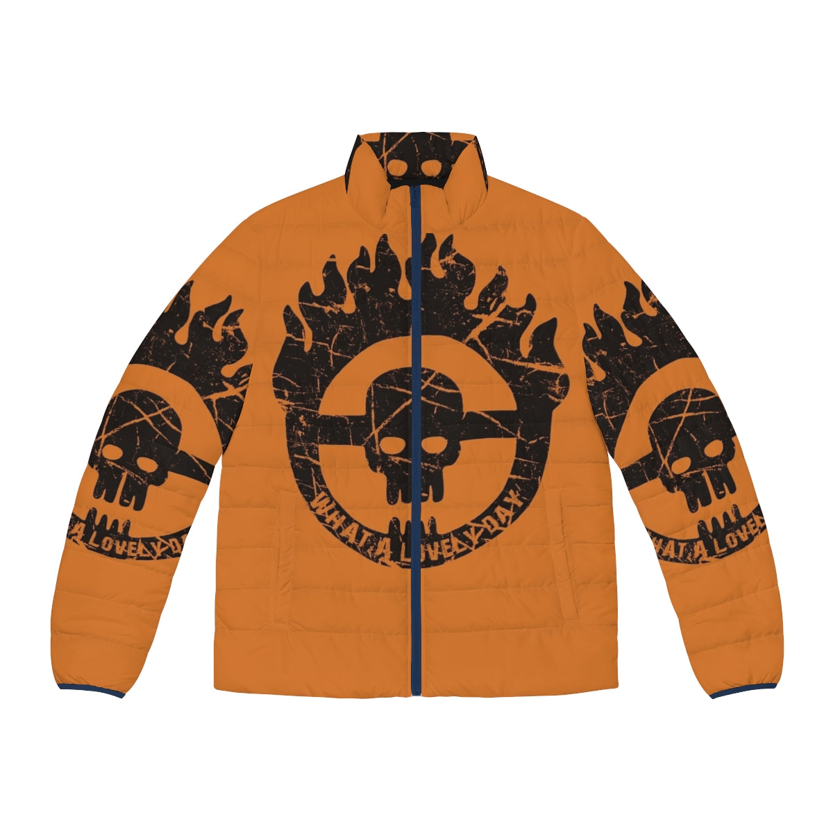 Mad Max Fury Road Inspired Puffer Jacket with Post-Apocalyptic Design