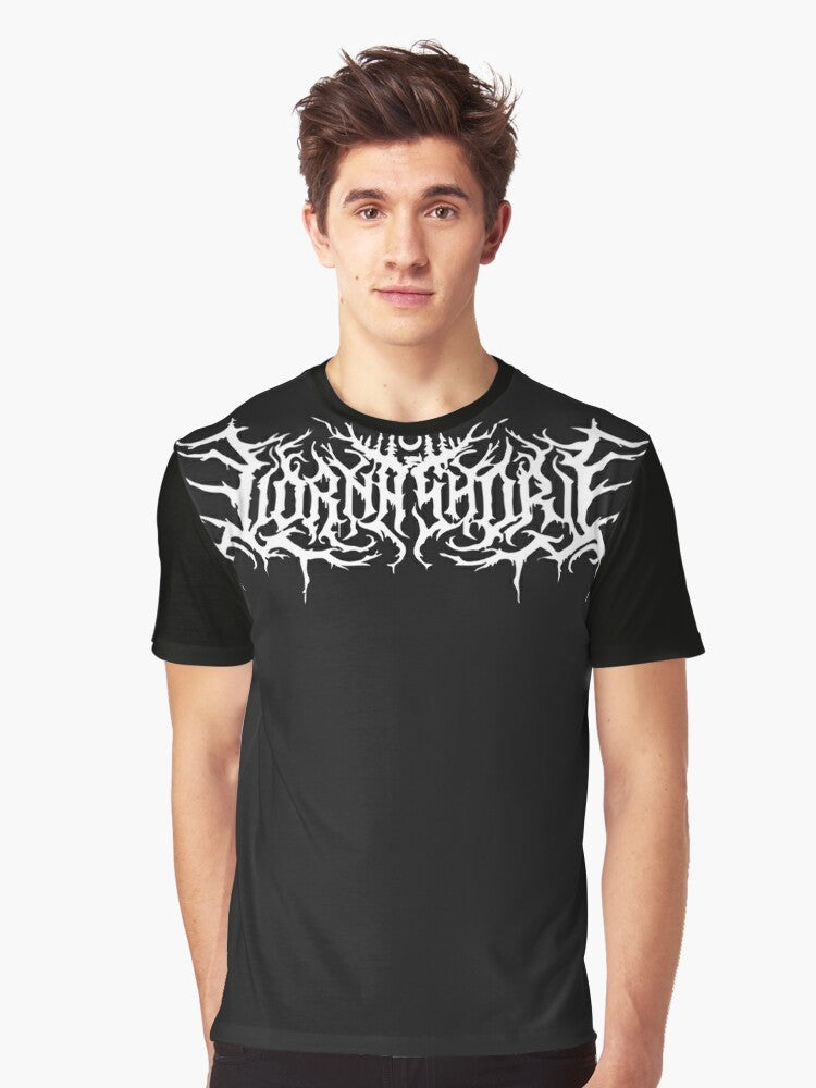 Lorna Shore Logo Classic T-Shirt featuring the iconic Lorna Shore logo and band name - Men