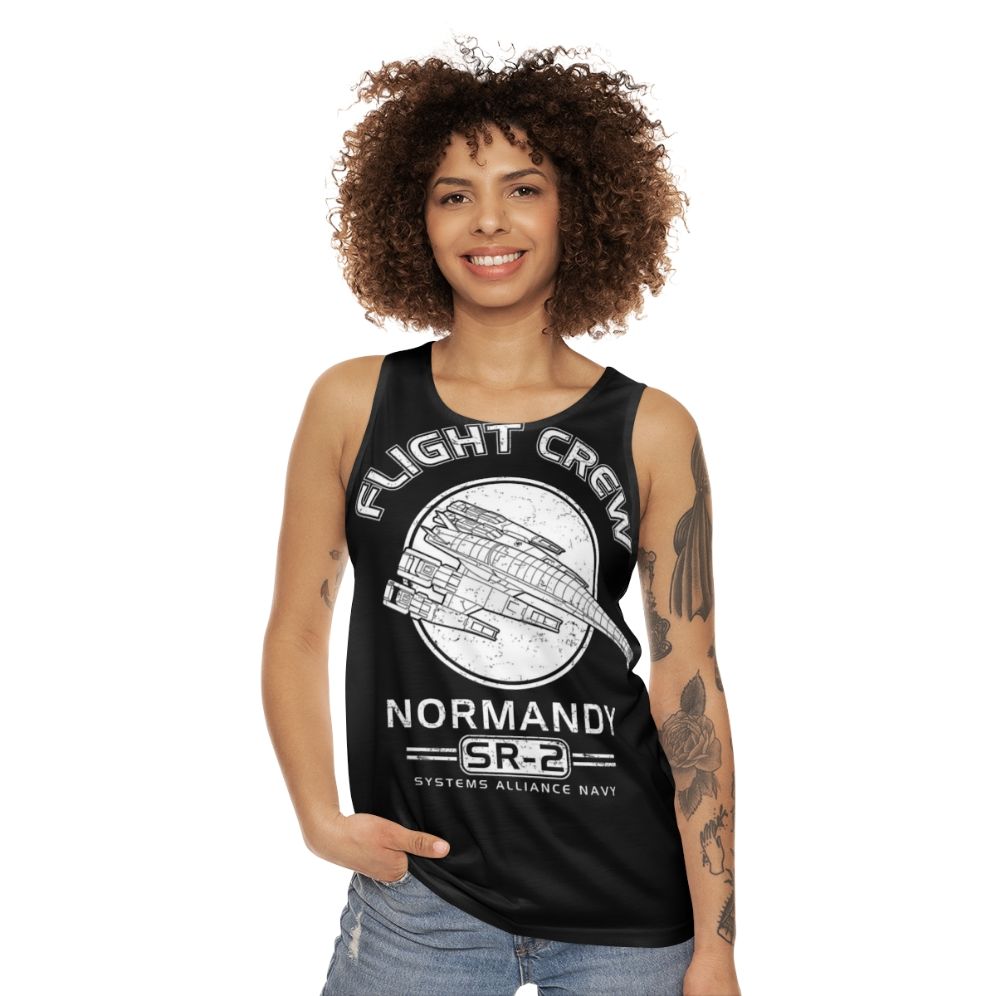 Normandy SR2 Unisex Sci-Fi Tank Top - women