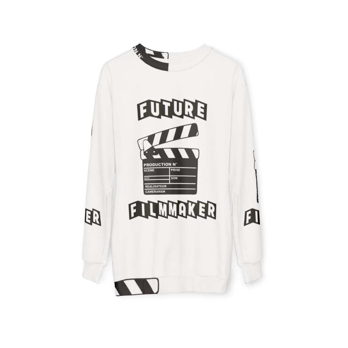 Future Film Maker Sweatshirt - Indie Movies & Cinematography - hanging