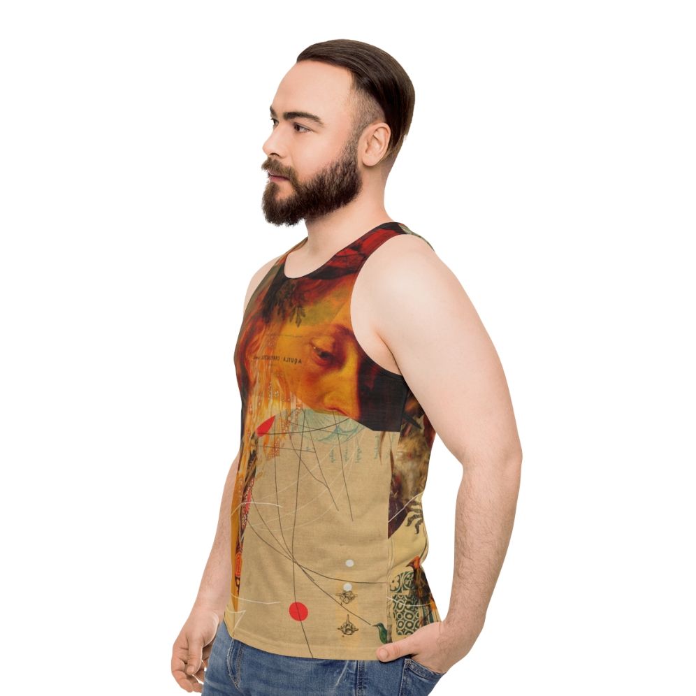 Transformations Unisex Abstract Nature Tank Top - men side