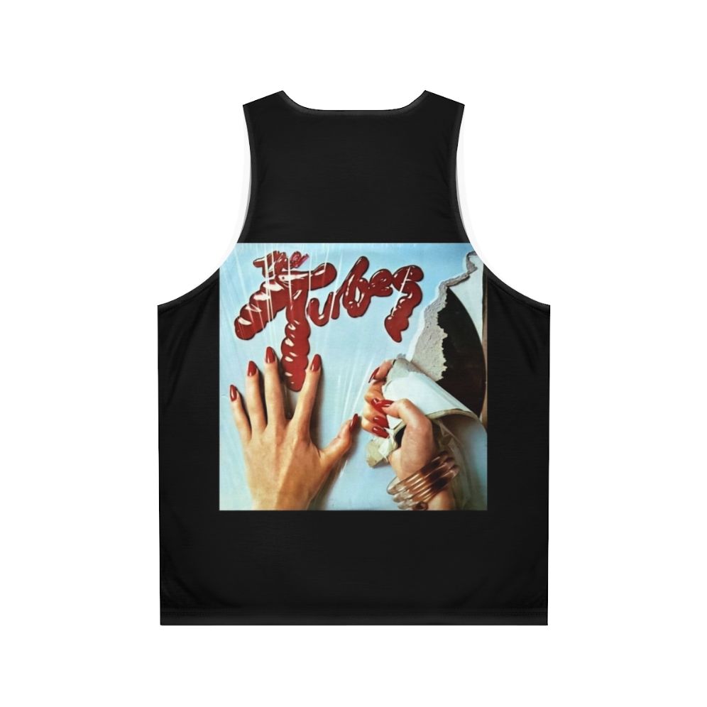 The Tubes Band Unisex Rock Tank Top - Back