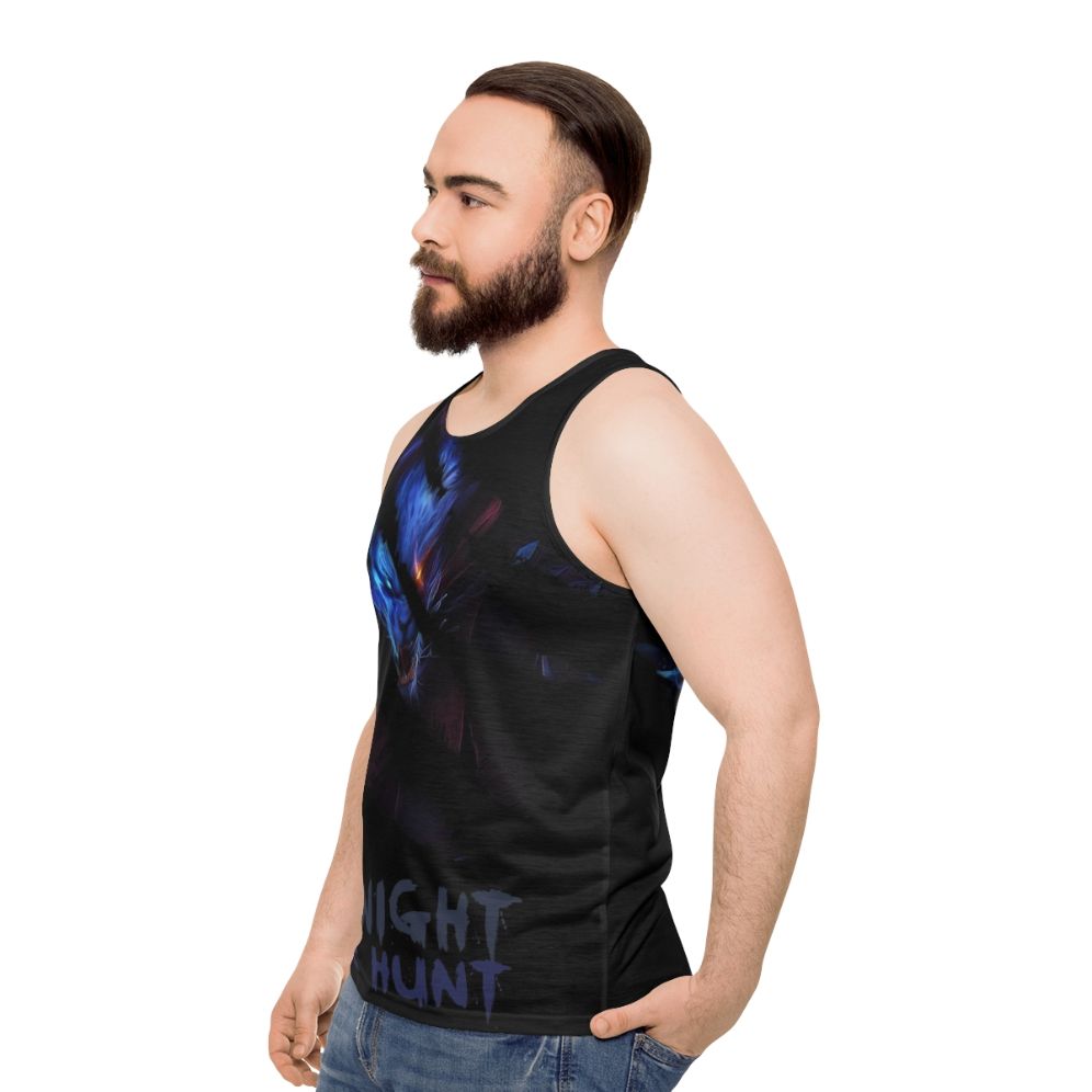 Rengar Unisex Tank Top - League of Legends Inspired Kawarel Design - men side