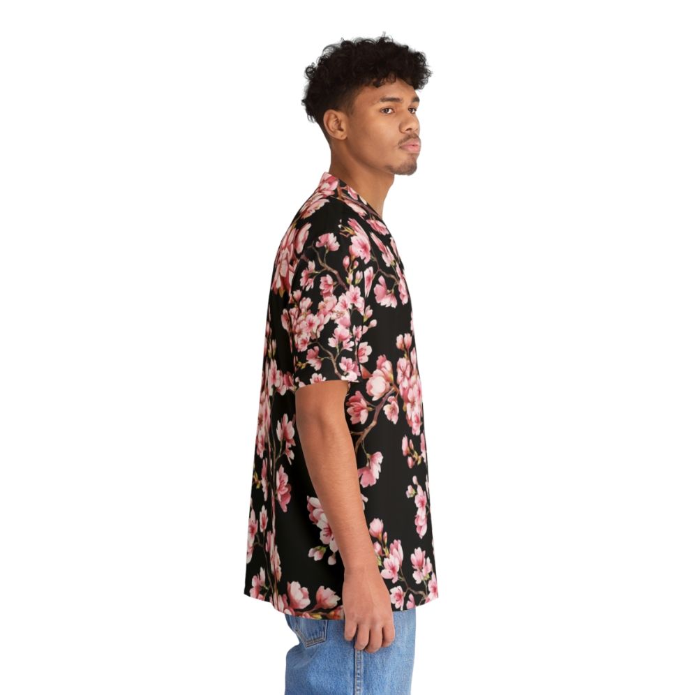 Cherry Blossom Floral Pattern Hawaiian Shirt - People Pight