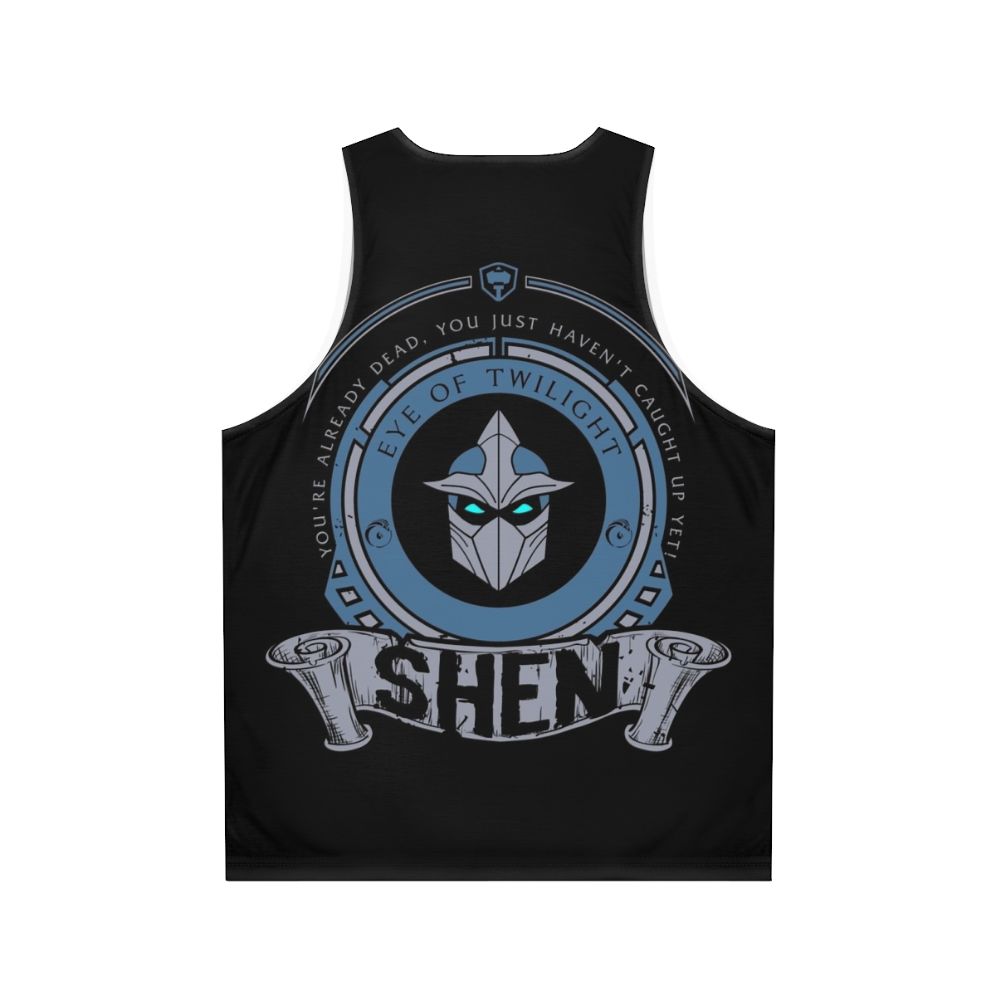 Unisex League of Legends Esports Tank Top - Back