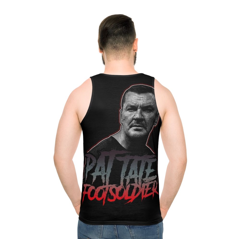 Pat Tate Essex Boys Gangster Unisex Tank Top - men back