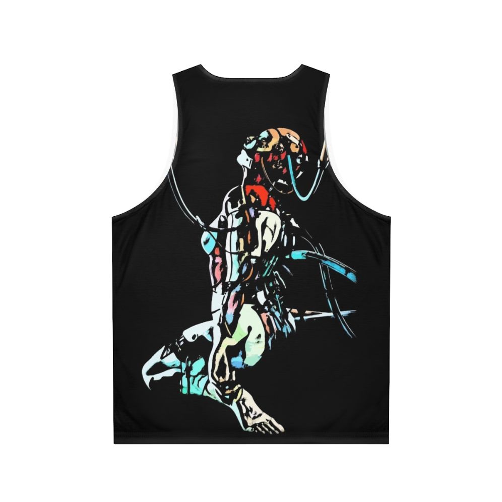 Ghost In The Shell Unisex Cyberpunk Anime Tank Top - Back