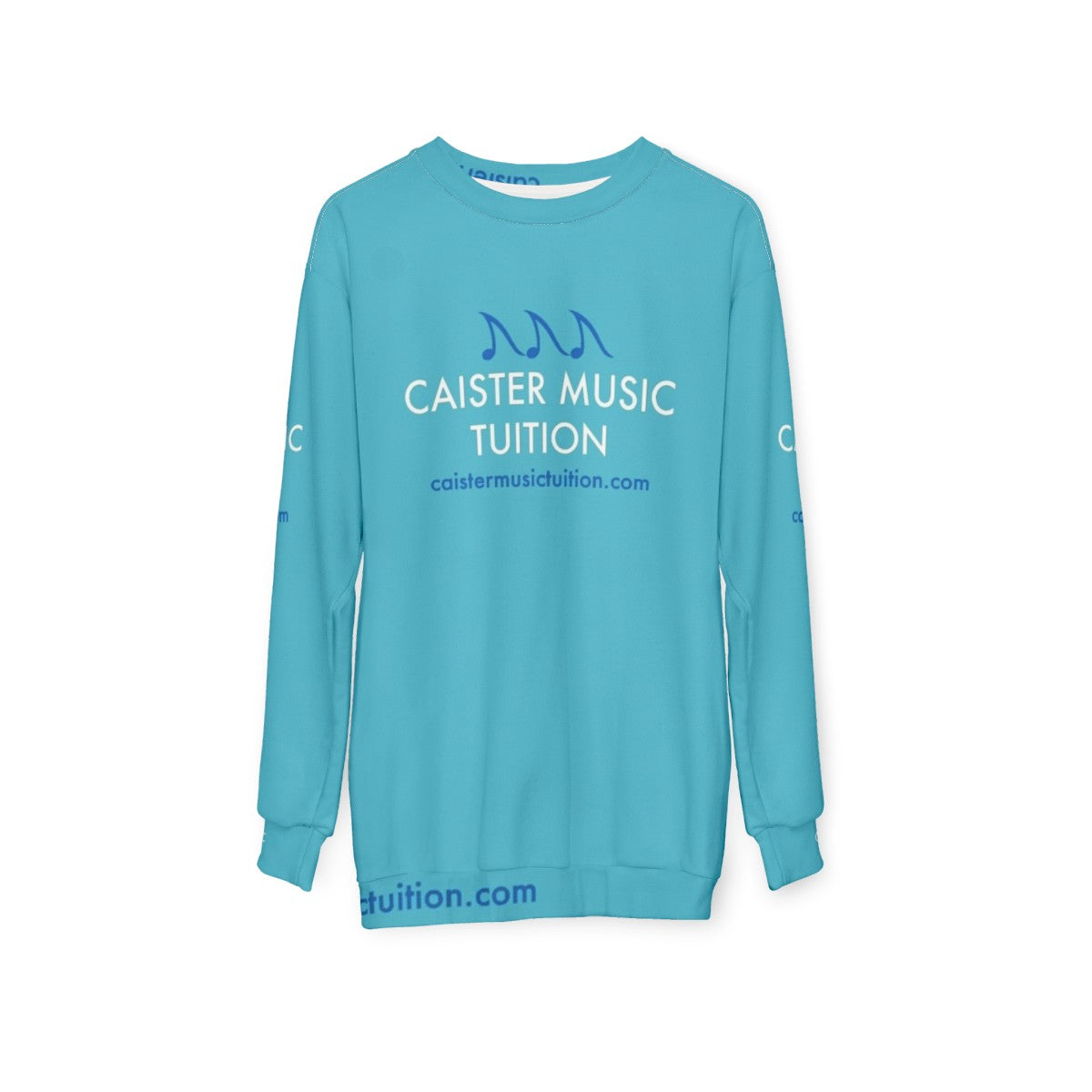 Music Tuition White Sweatshirt - hanging