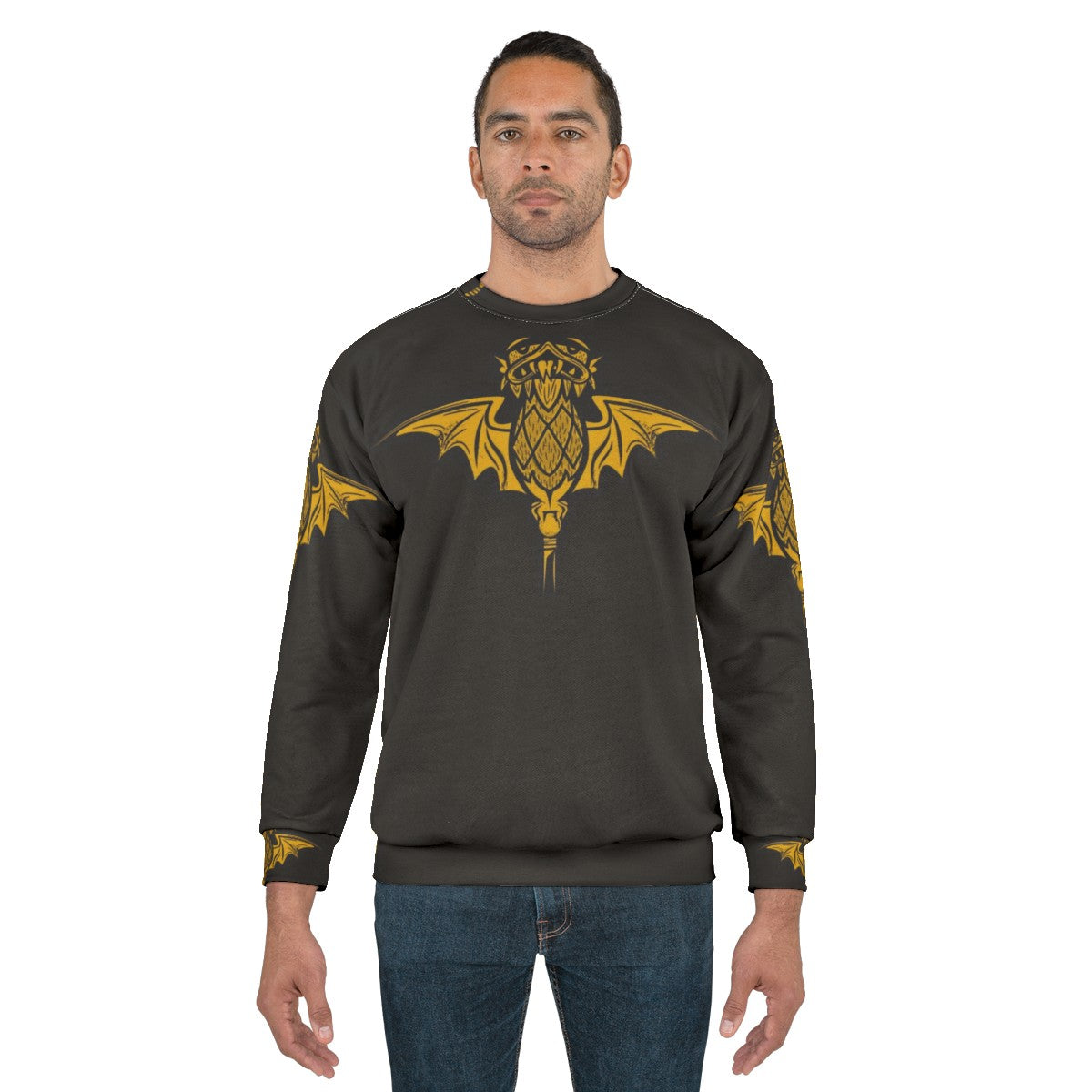 Haunted Mansion Bat Halloween Sweatshirt - men