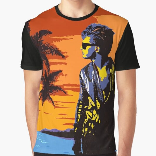 Luis Miguel Mexican Artist Beach Graphic T-Shirt