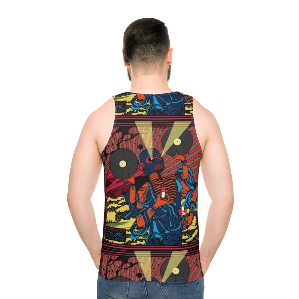 Tokimonsta Cosmic Intoxication Unisex Tank Top - men back