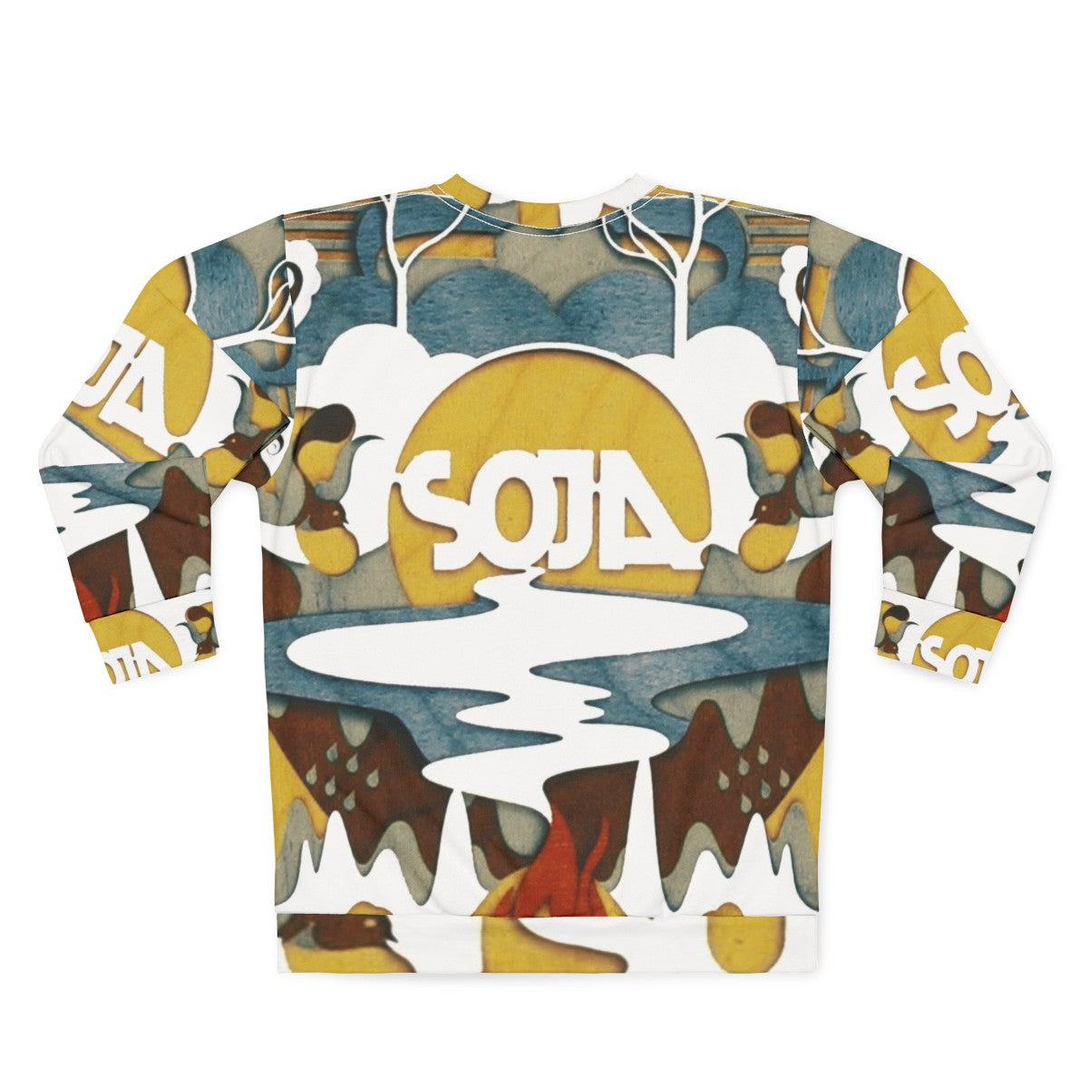 Soja Hawaii Reggae Sweatshirt - Back