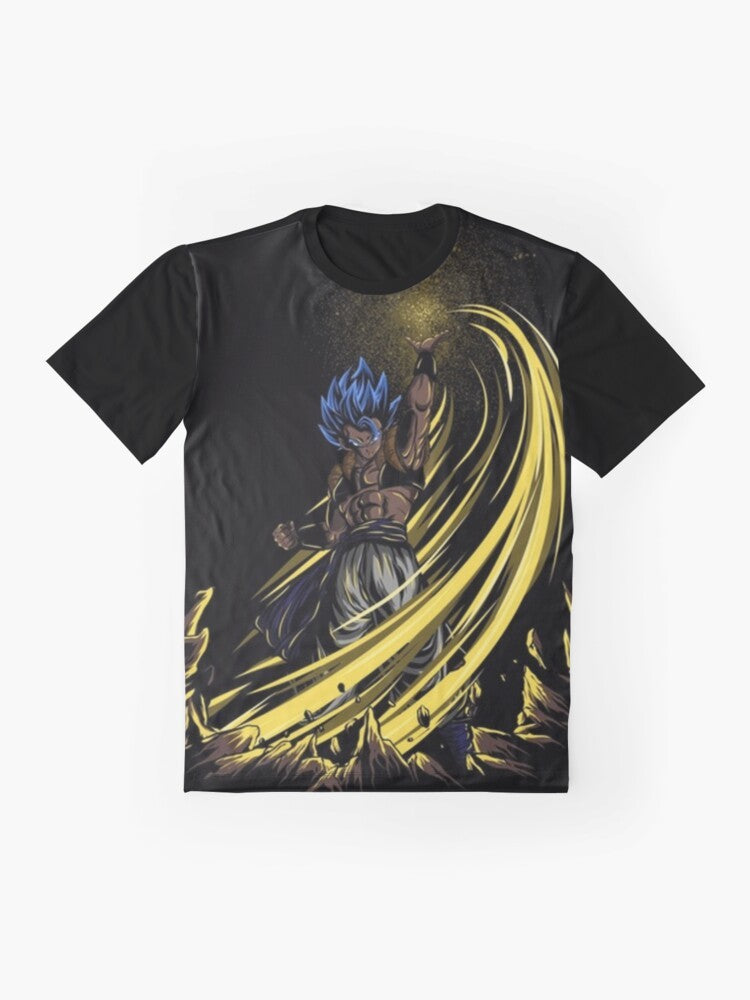 Dragon Ball Super Saiyan Graphic T-Shirt with Gogeta SSB Design - Flat lay