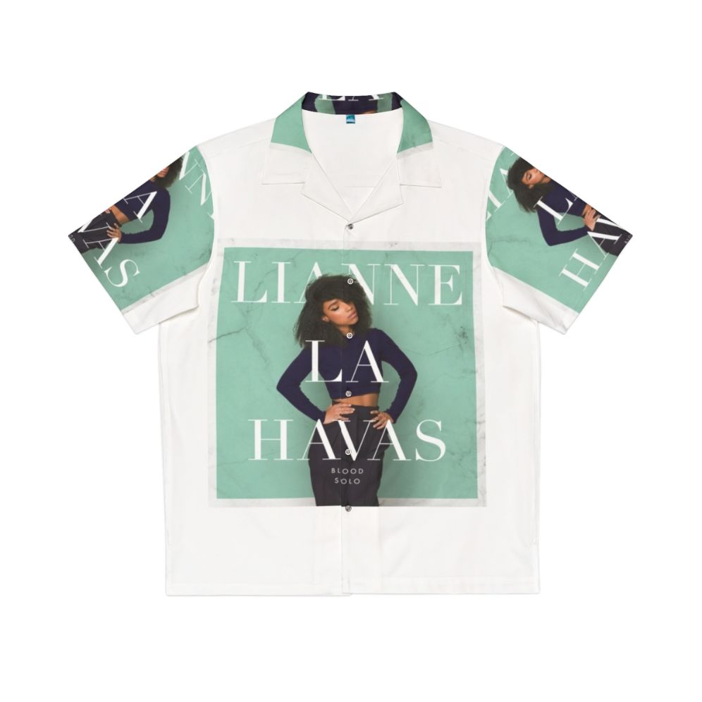 Lianne La Havas Floral Hawaiian Shirt