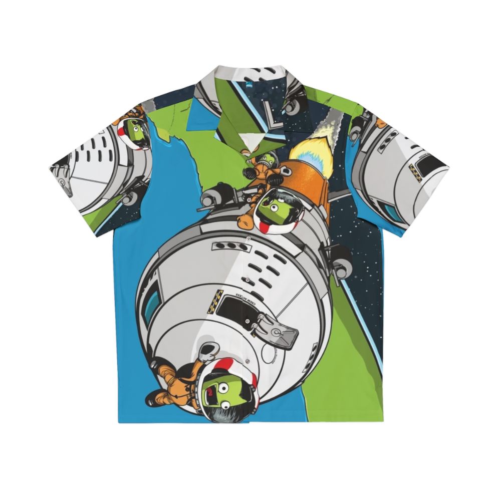 Jebbin Hawaiian Shirt - Kerbal Space Program Inspired Fan Art