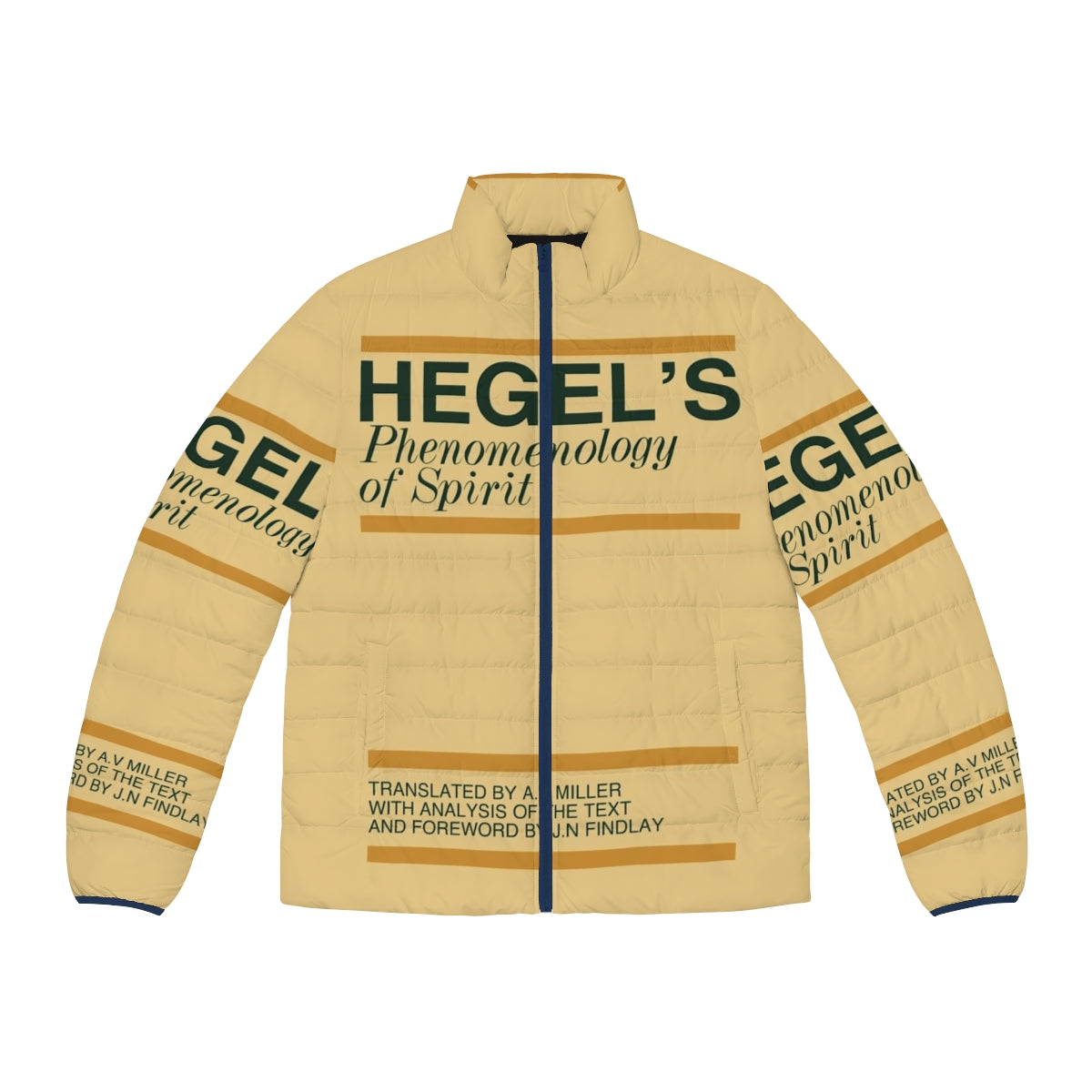 Hegel's Phenomenology of Spirit Puffer Jacket