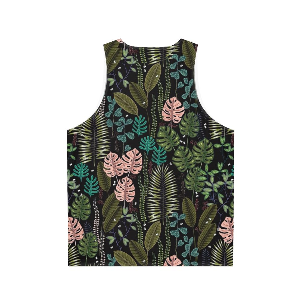 Tropical Dream Botanical Unisex Tank Top - Back