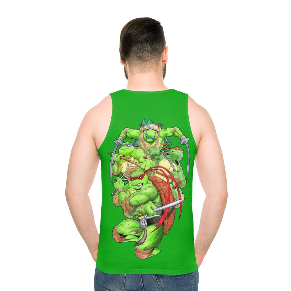 Teenage Mutant Ninja Turtles Unisex Tank Top - men back