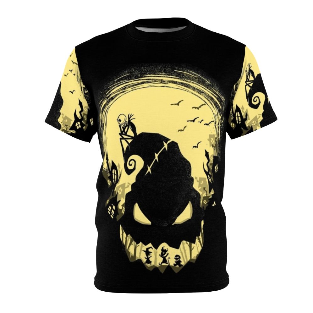 Spooky Jack Skellington graphic t-shirt inspired by the Nightmare Before Christmas